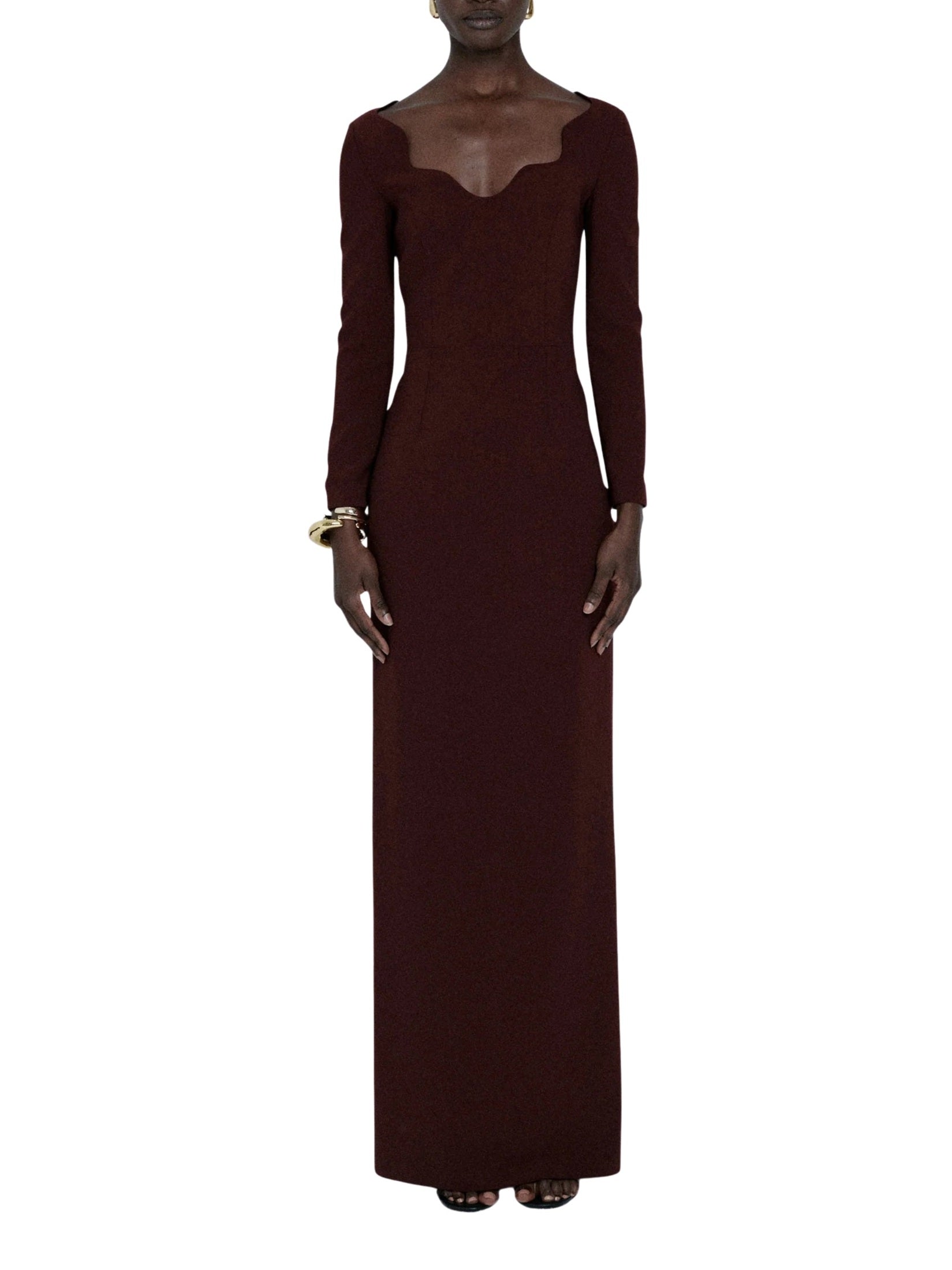 Cherry Burgundy Gown