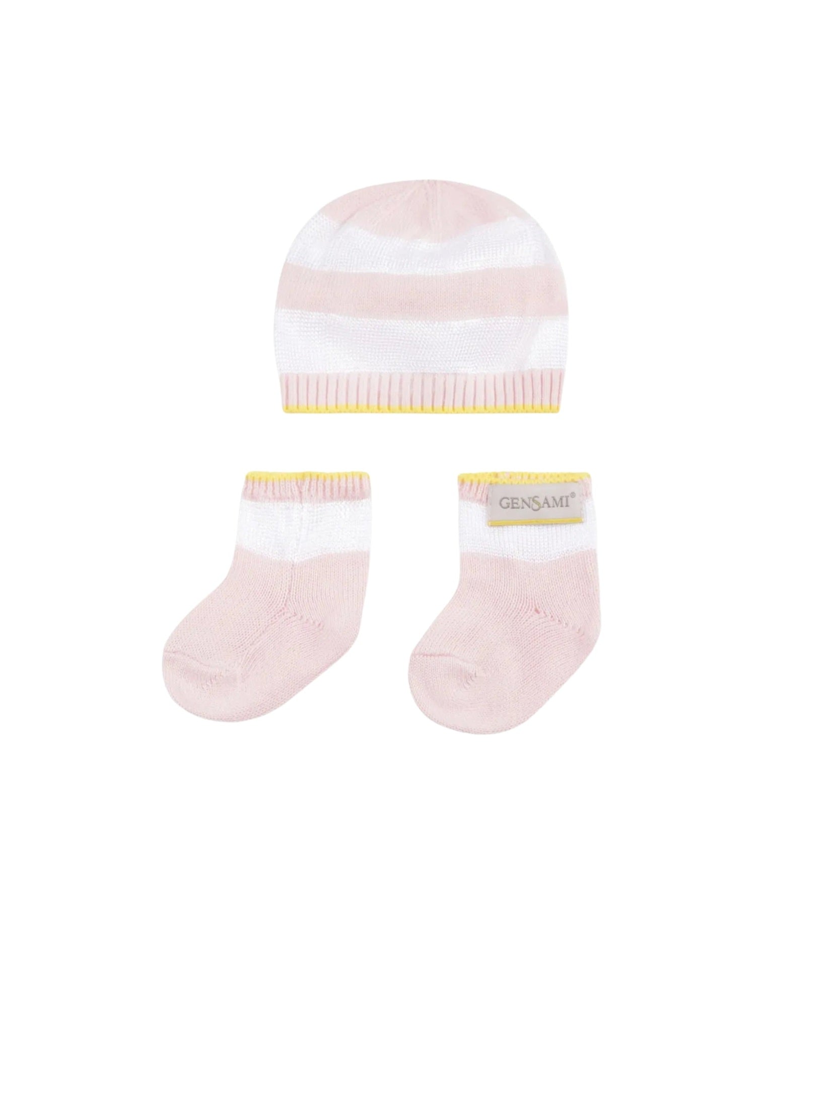 Gensami baby gift box – striped stitch set