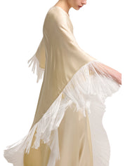 LONG DRESS WITH TASSEL DETAIL