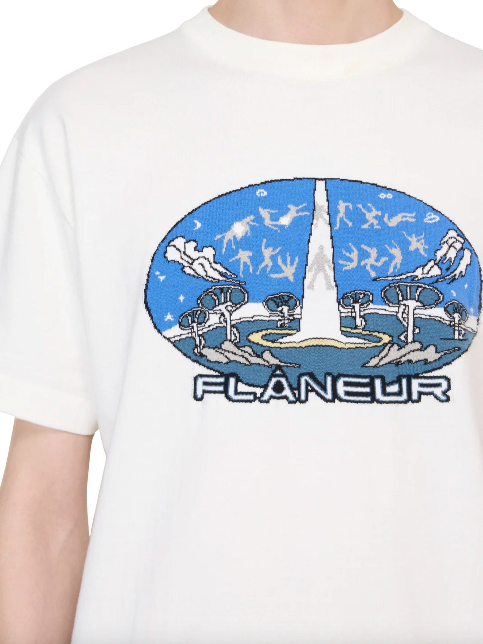 Knitted euphoric t-shirt