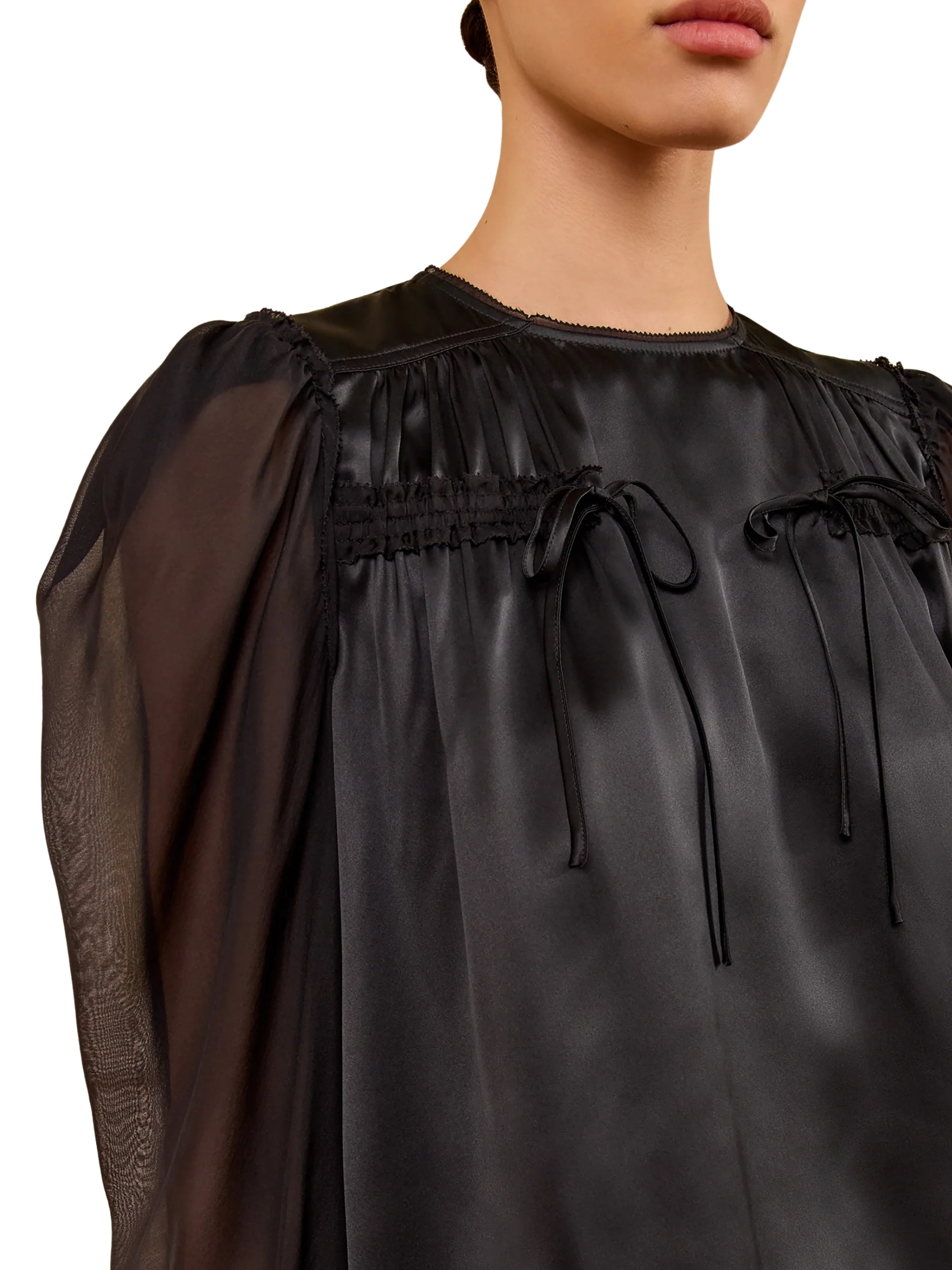 Odette ls silk blouse