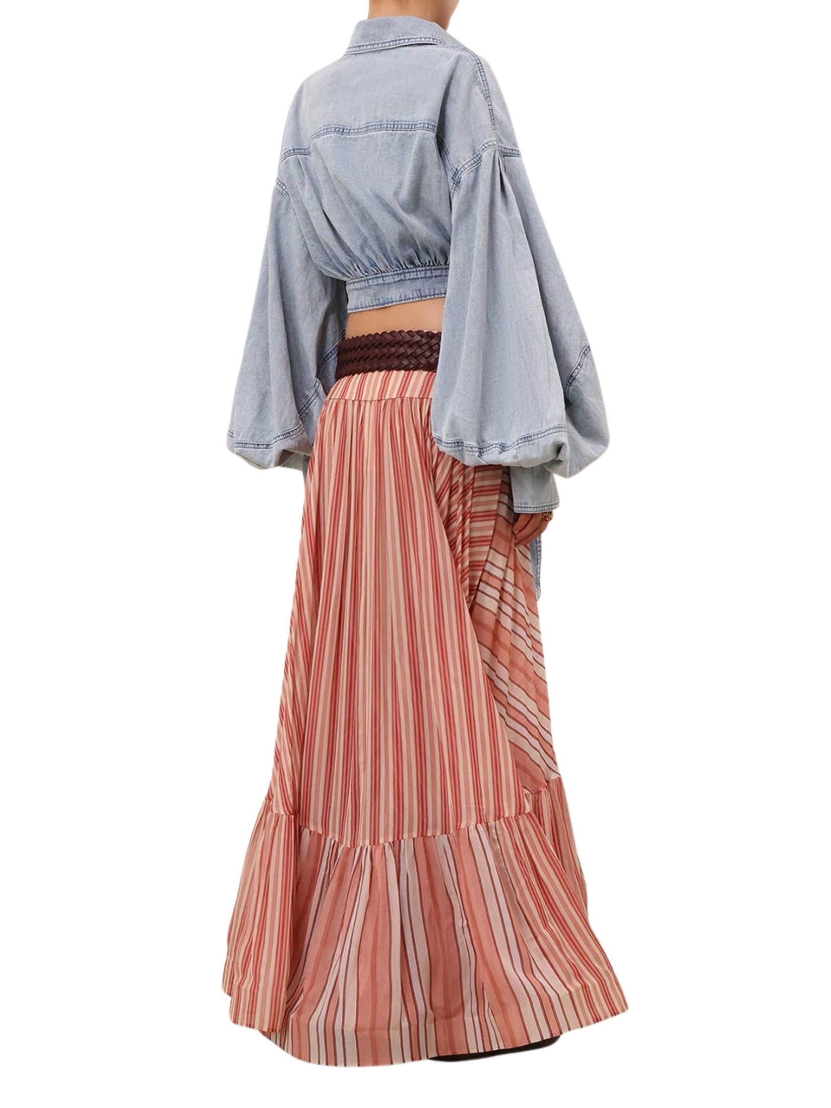 Rebellion bohemian midi skirt