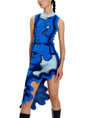 BROOKLYN TIE-DYE WAVY DRESS