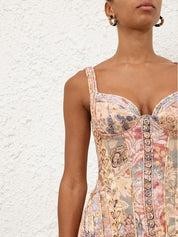 Rebellion corded maxi dress