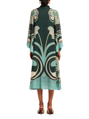 Midi magnifico dress (placee) blooming tulip placee