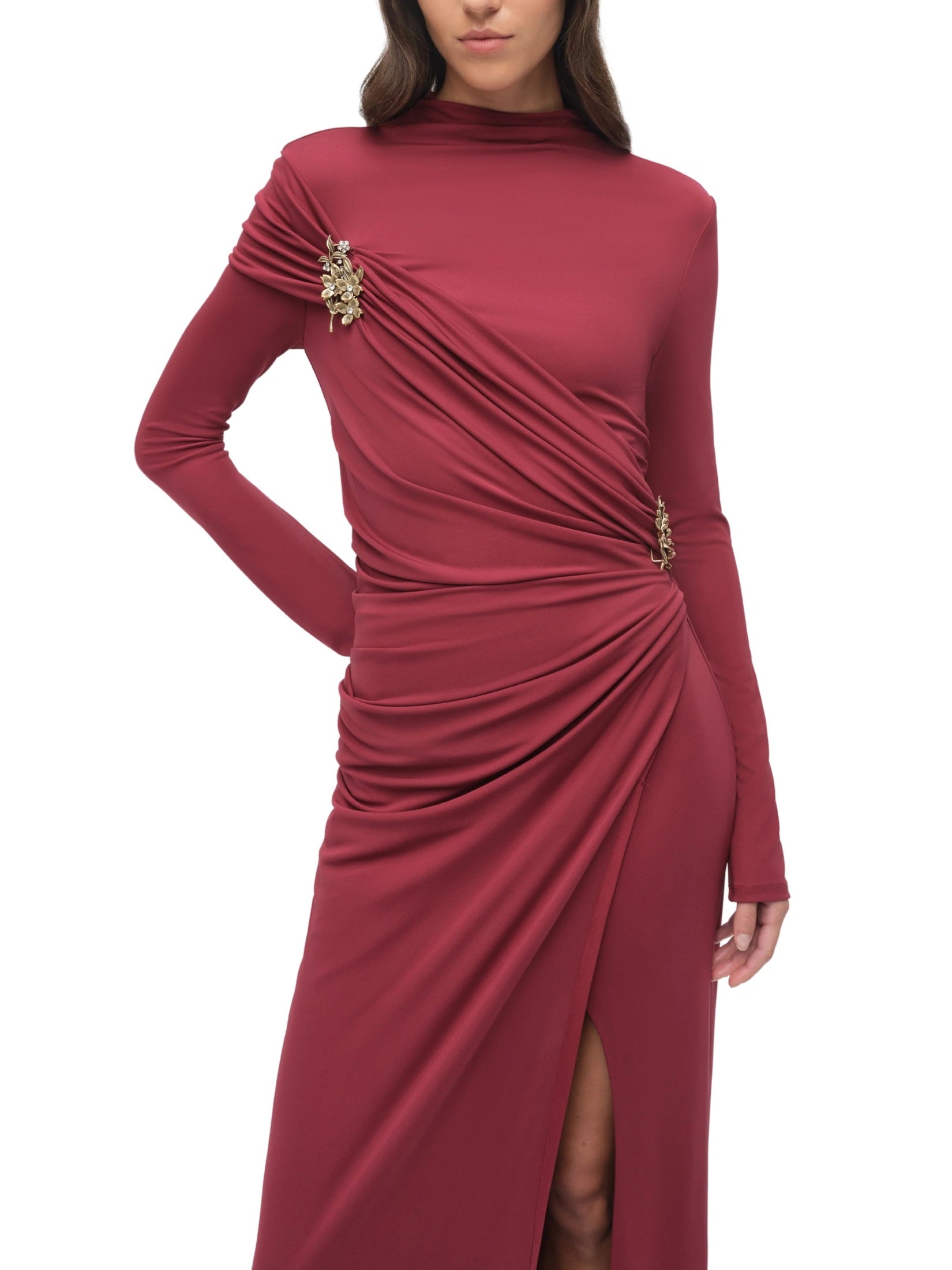 Izadora l/s midi dress