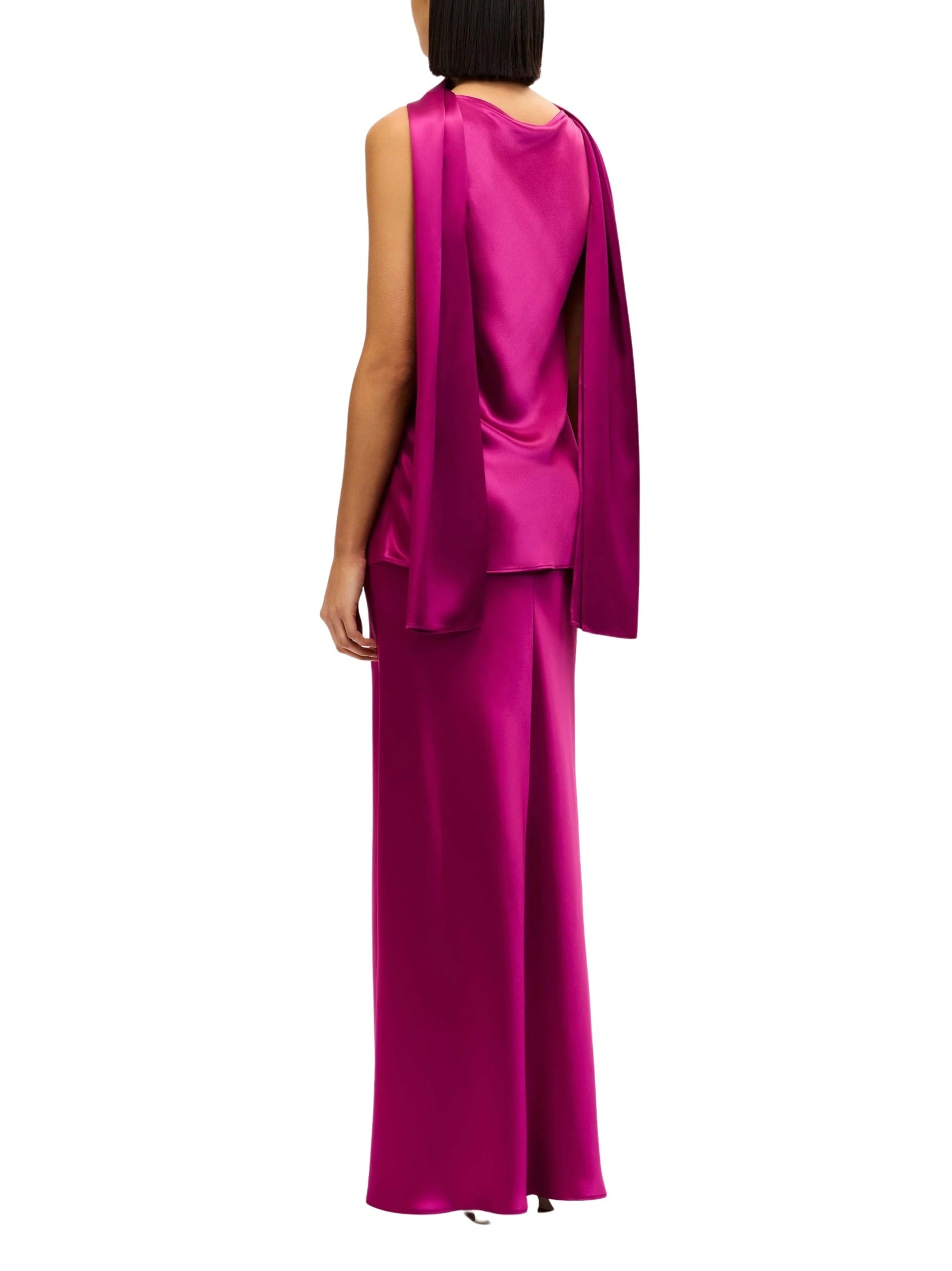Shortgreen maxi skirt