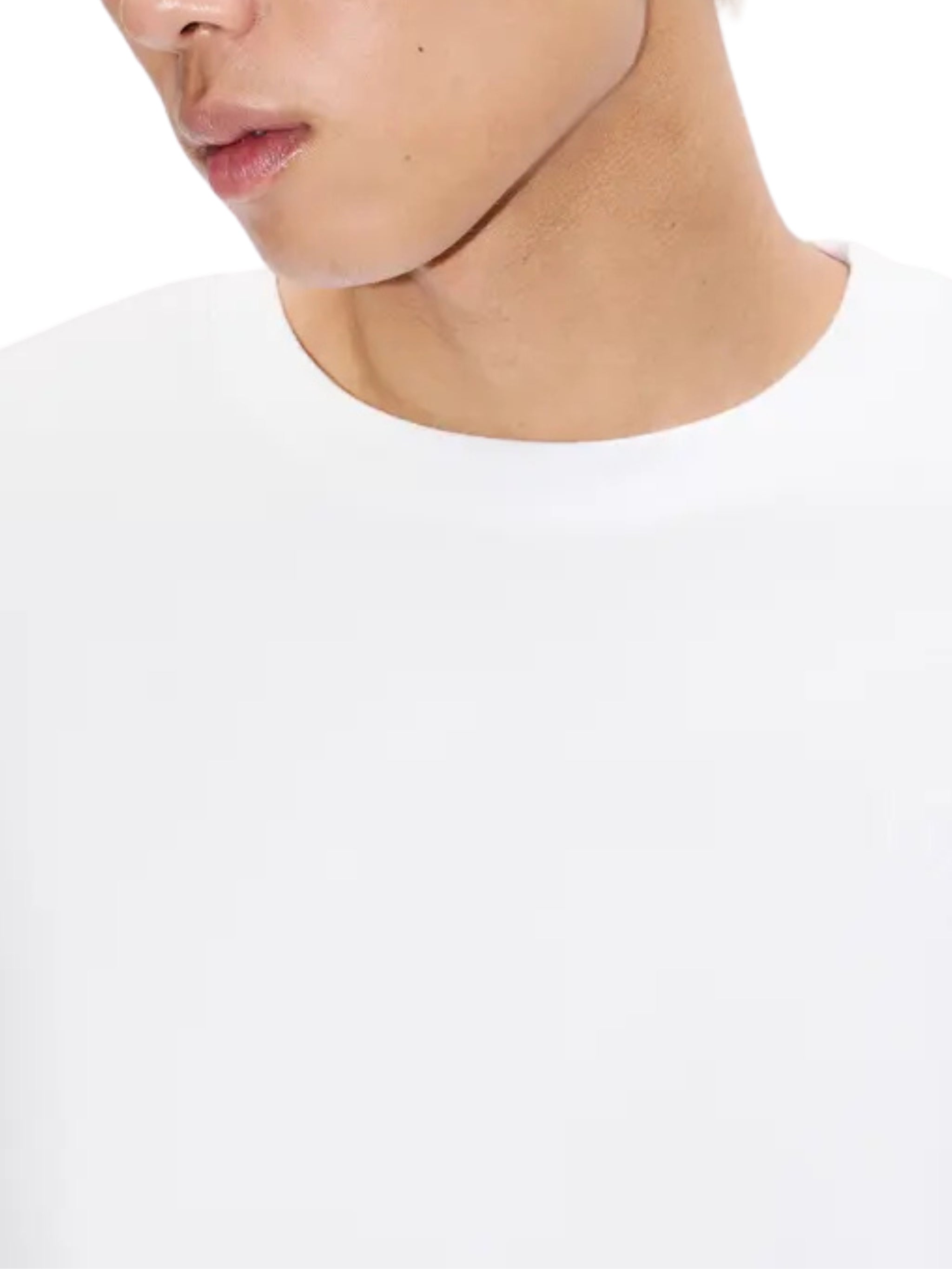 'boke flower 2.0' embroidered oversized t-shirt in cotton