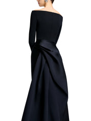 The Winslow Maxi Dress in Black