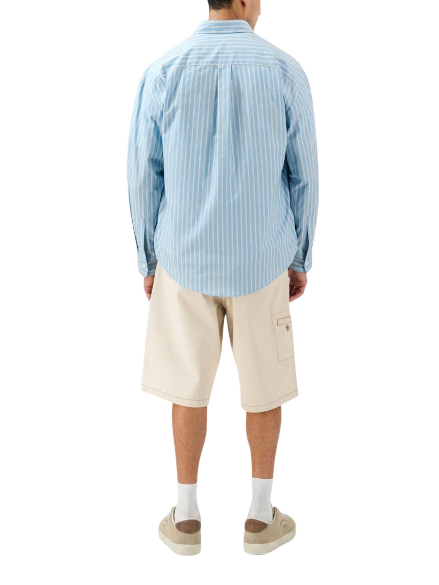 The blue stripe shirt