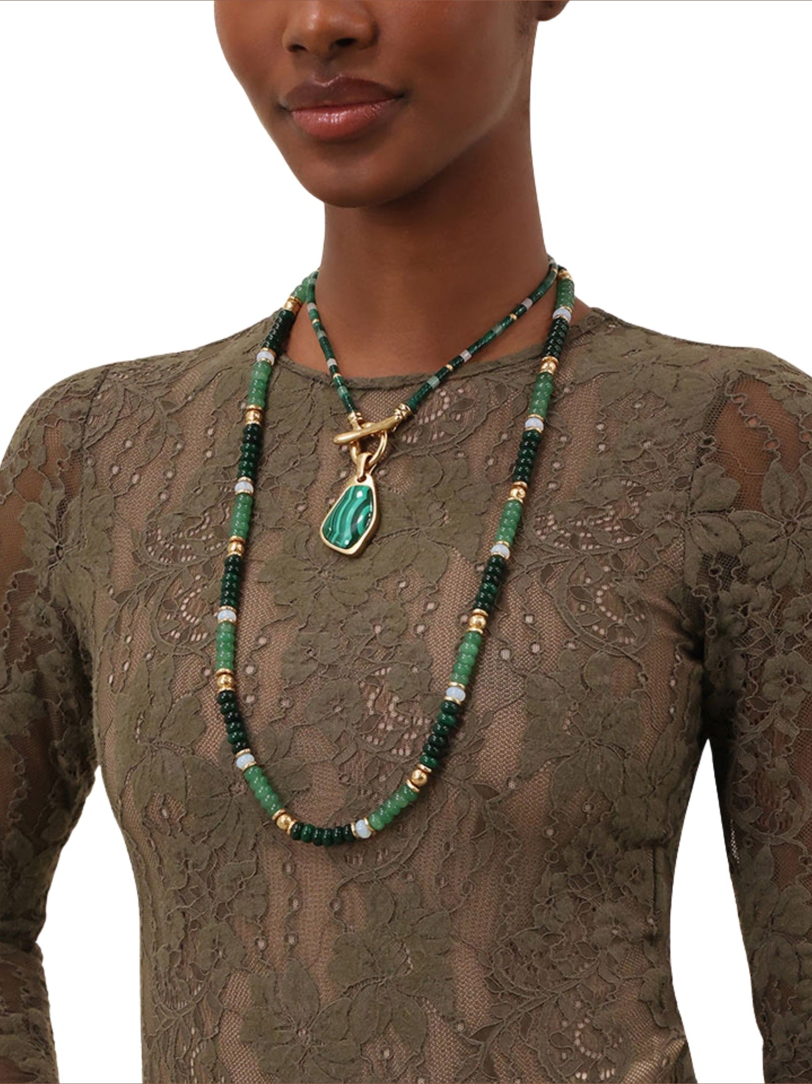 Mellow stone necklace