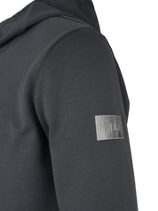 Hoodie zip signal grey small 10