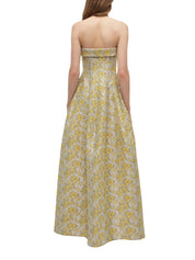 Octavia strapless gown