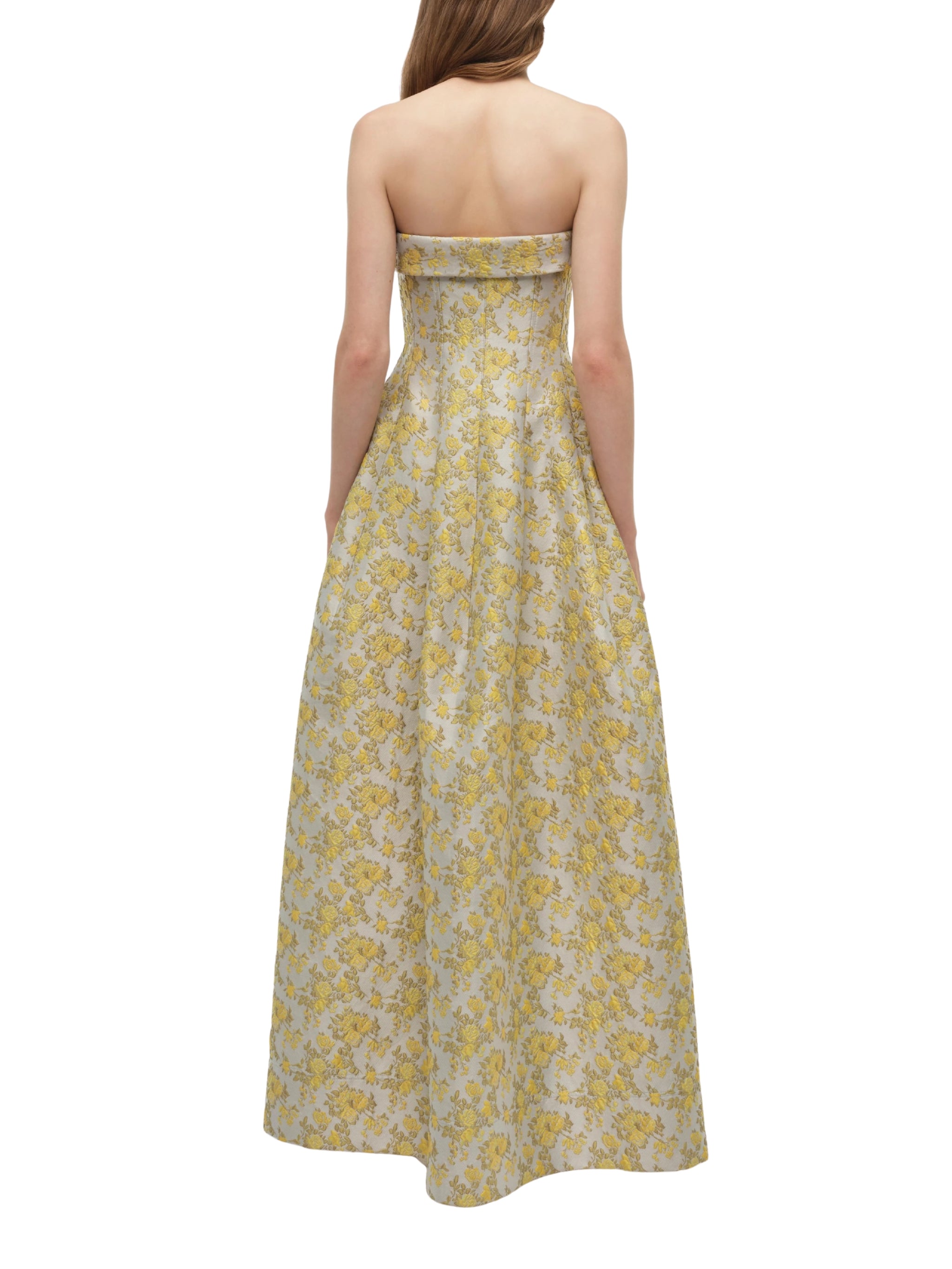 Octavia strapless gown