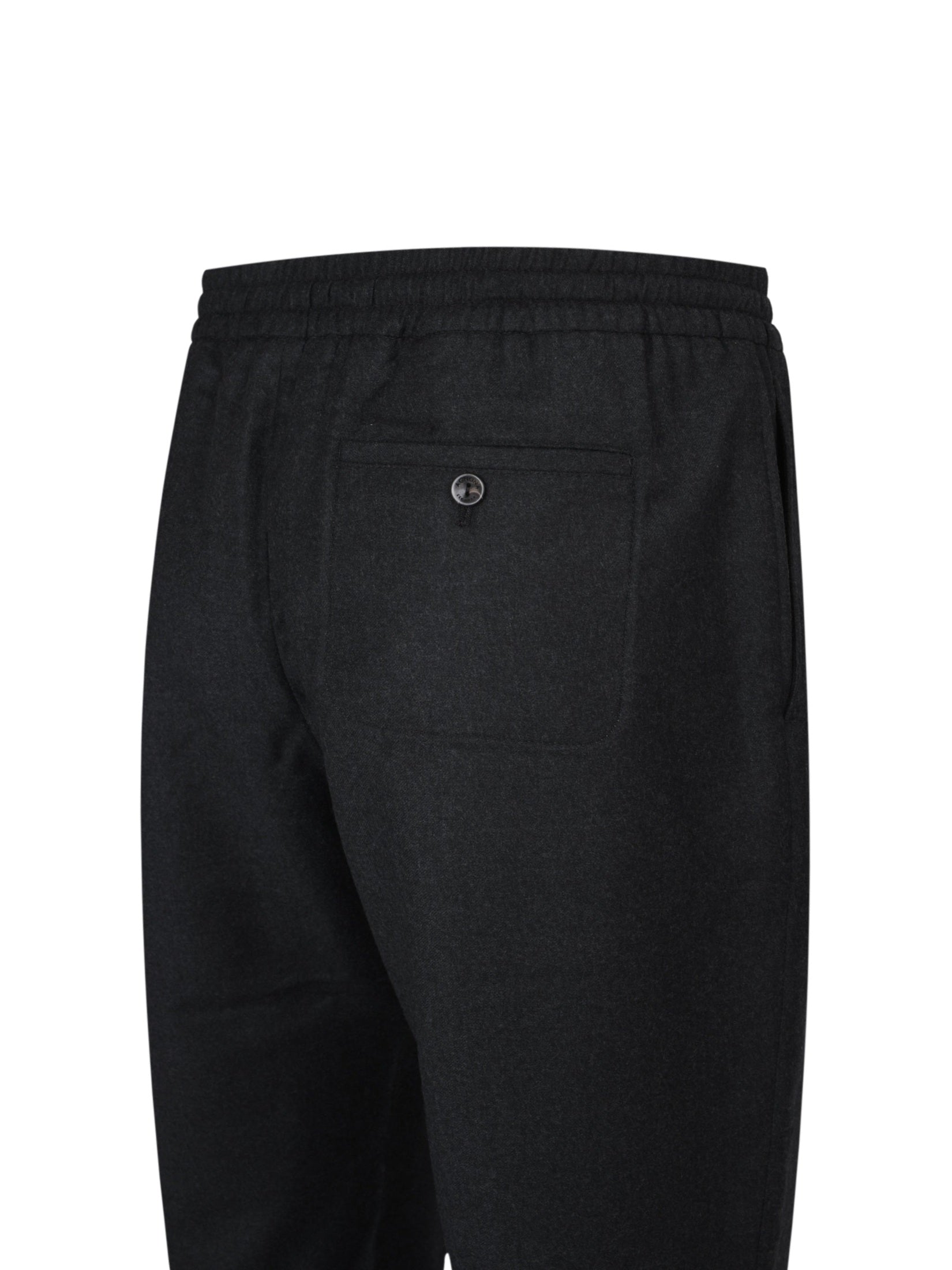 Long formal trouser light wool flannel