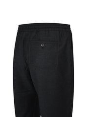 Long formal trouser light wool flannel