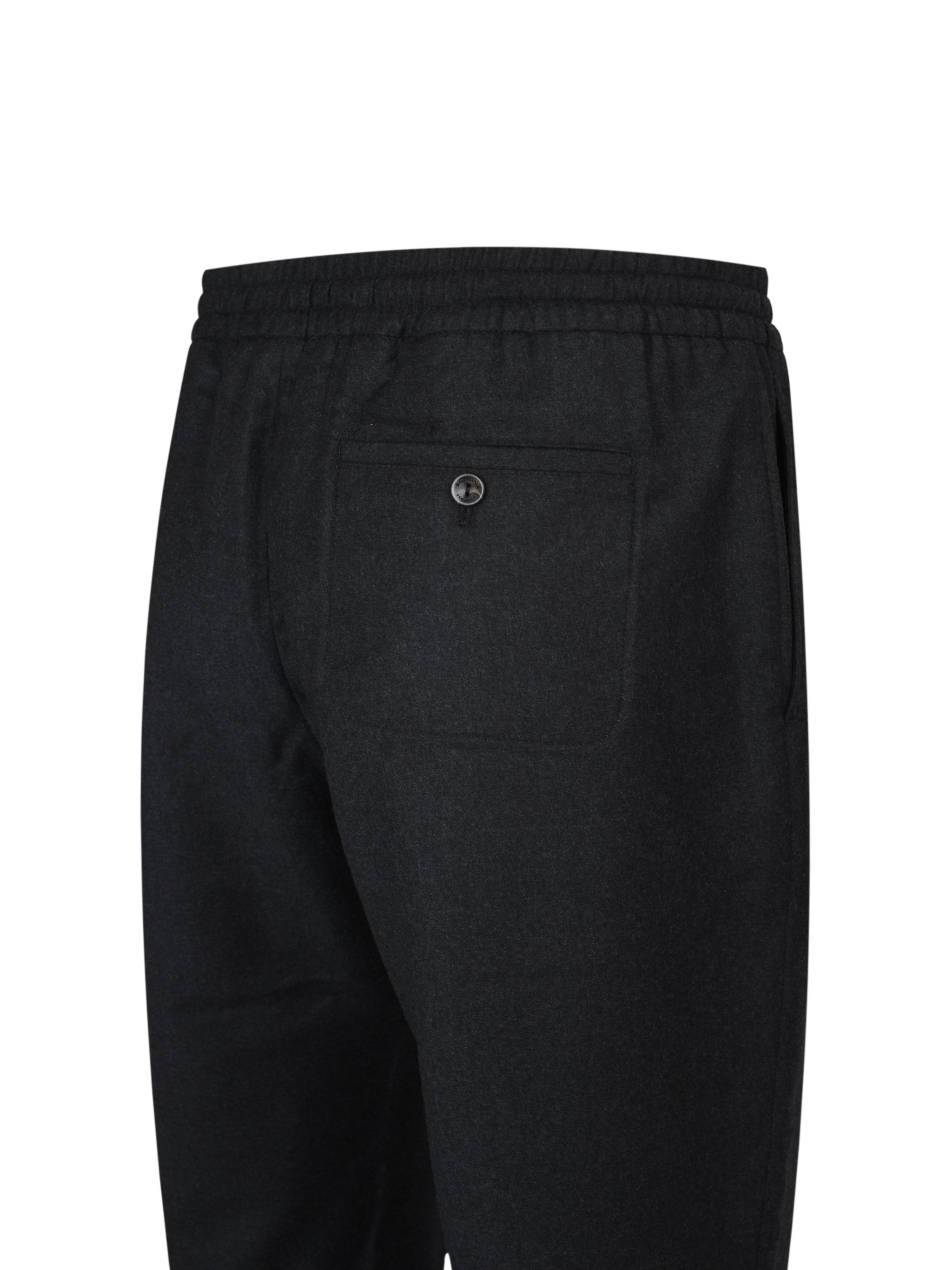 Long formal trouser light wool flannel