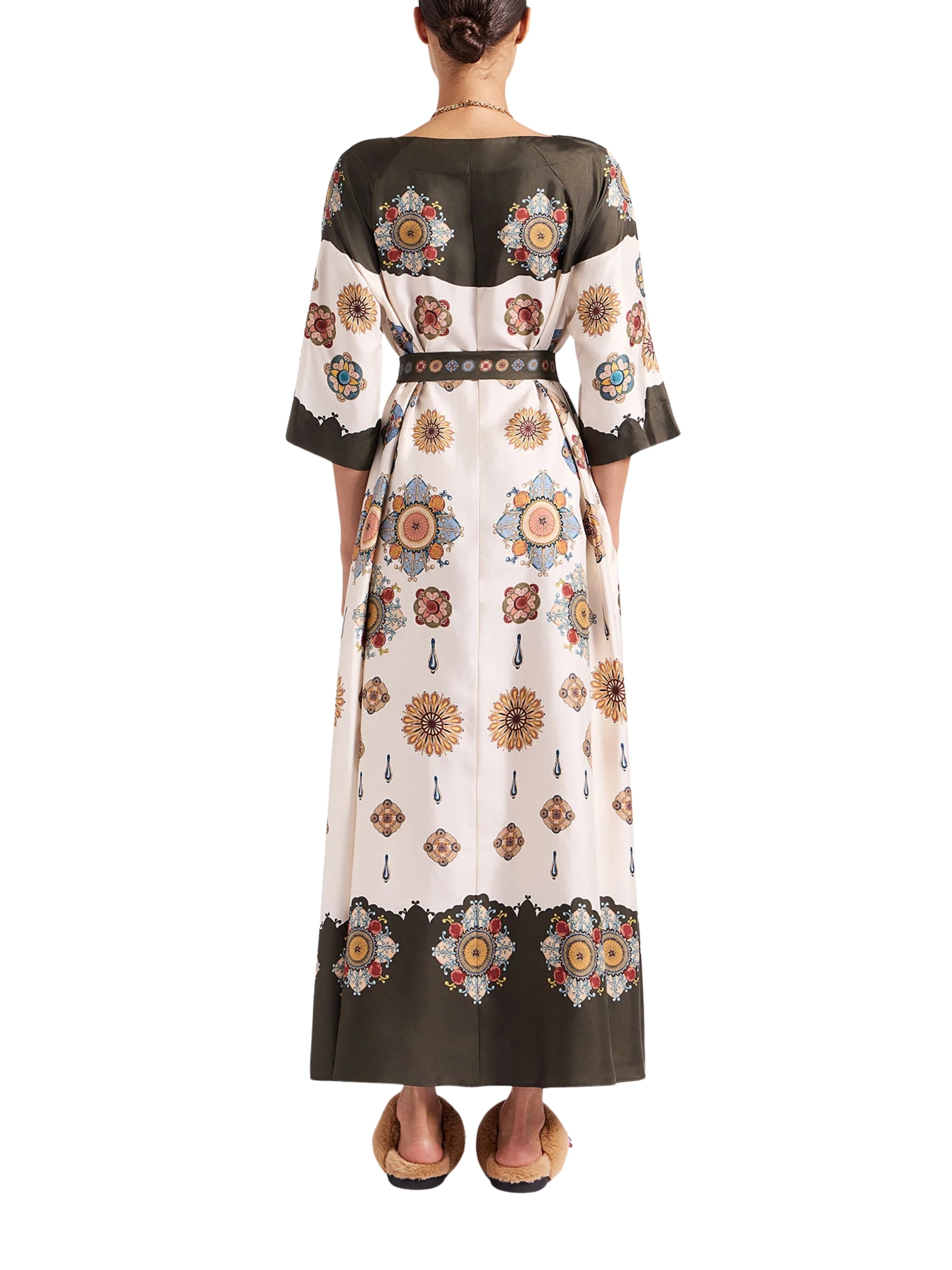 MUUMUU DRESS ROUND NECK (PLACEE)