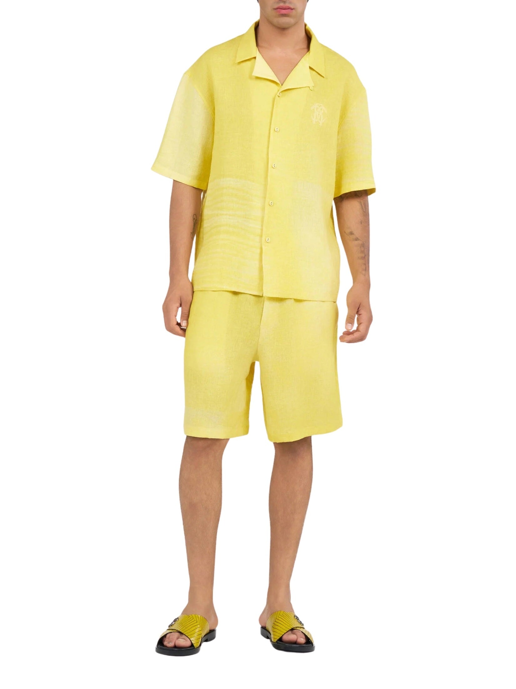 SHORT-LINEN SHIRT