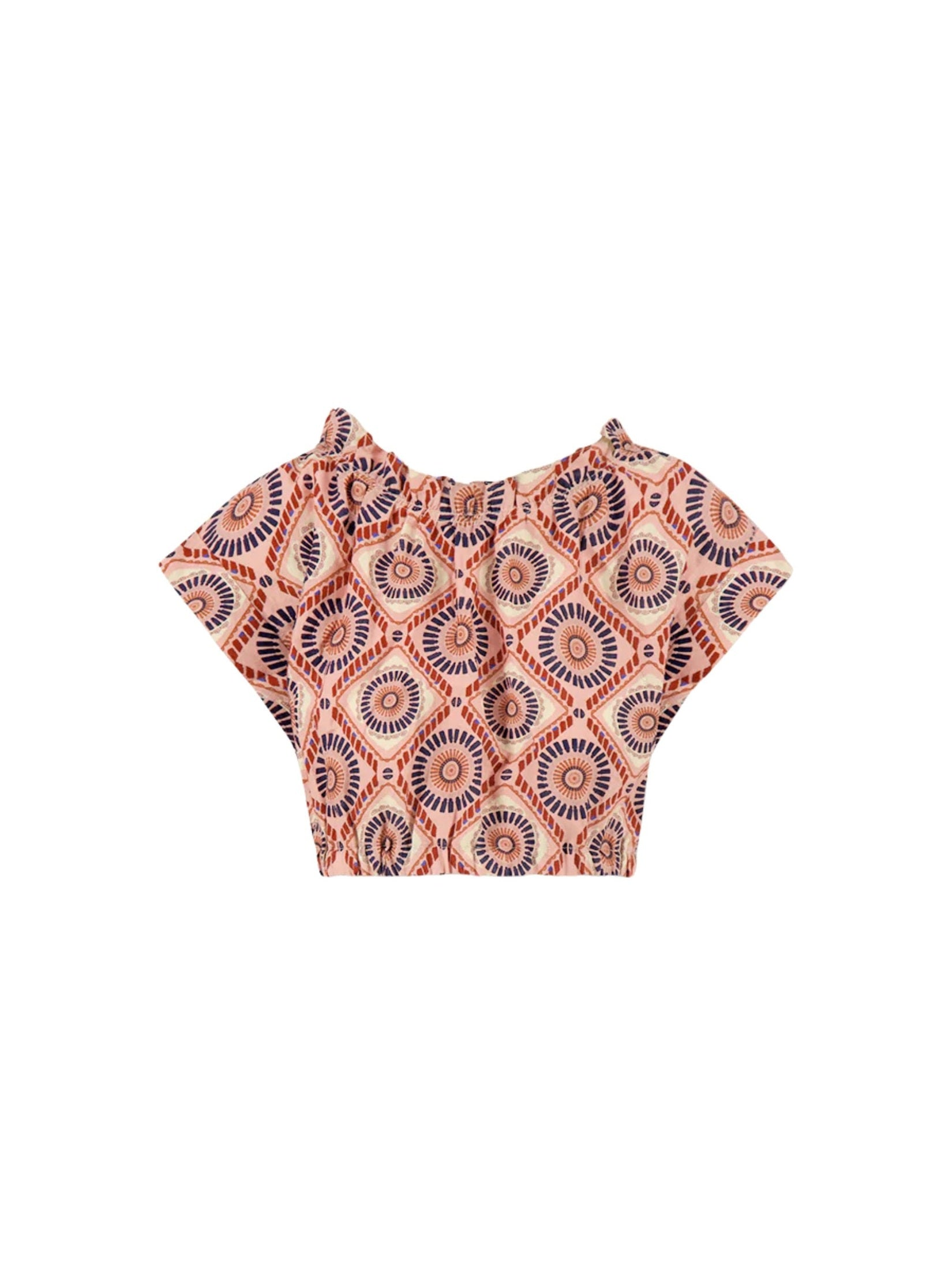 Muna ruched crop top