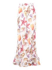 Dress & Pants Set – White