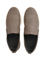 Linen slip-on
