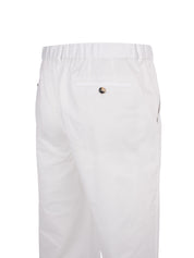 Long formal trouser cotton satin