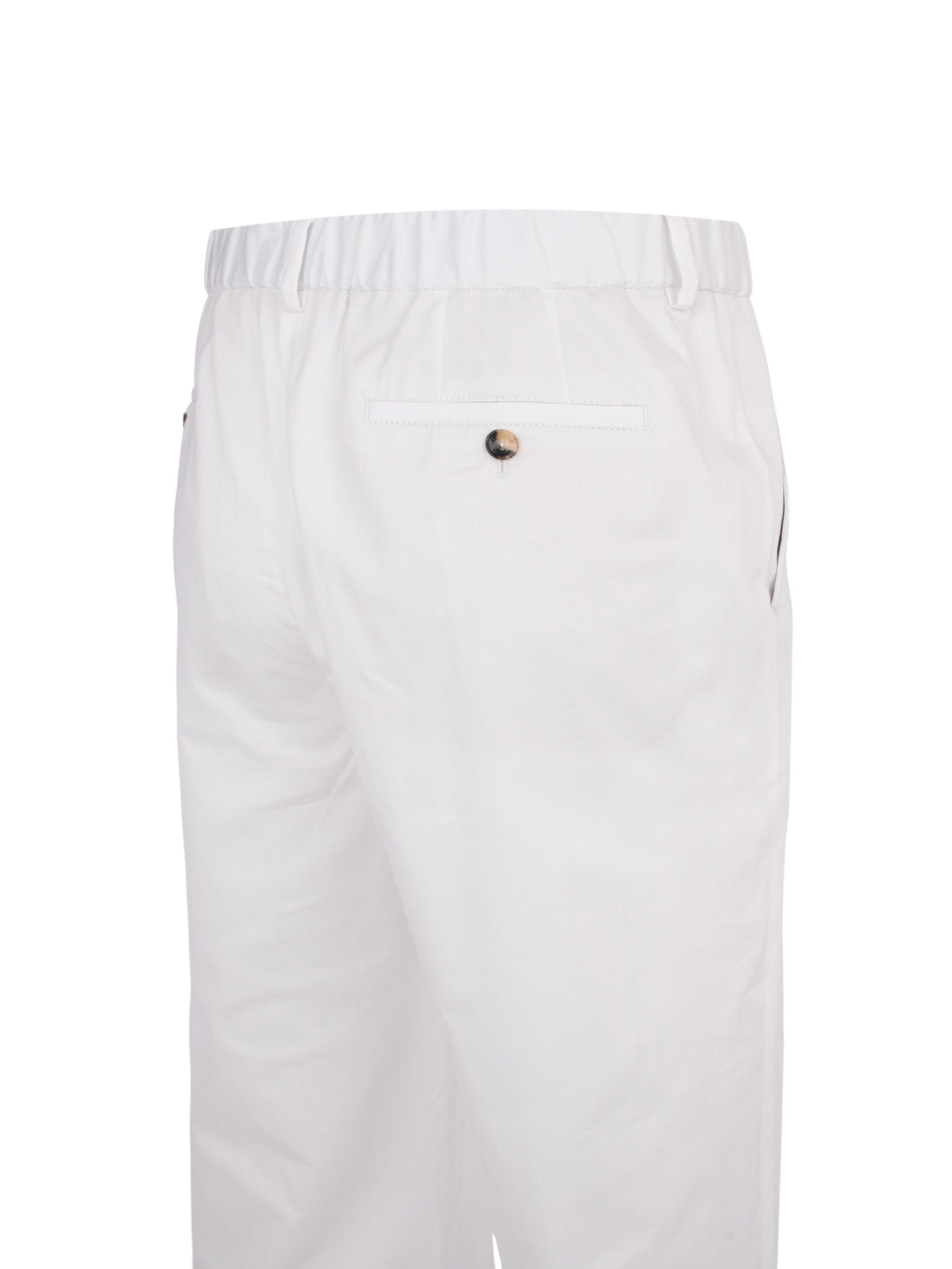 Long formal trouser cotton satin