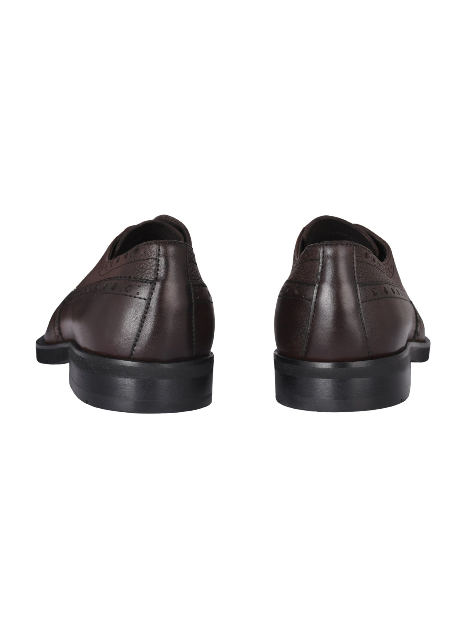 Lace up tumb.leat&calf brown