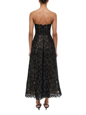 Elvina Bustier Midi Dress