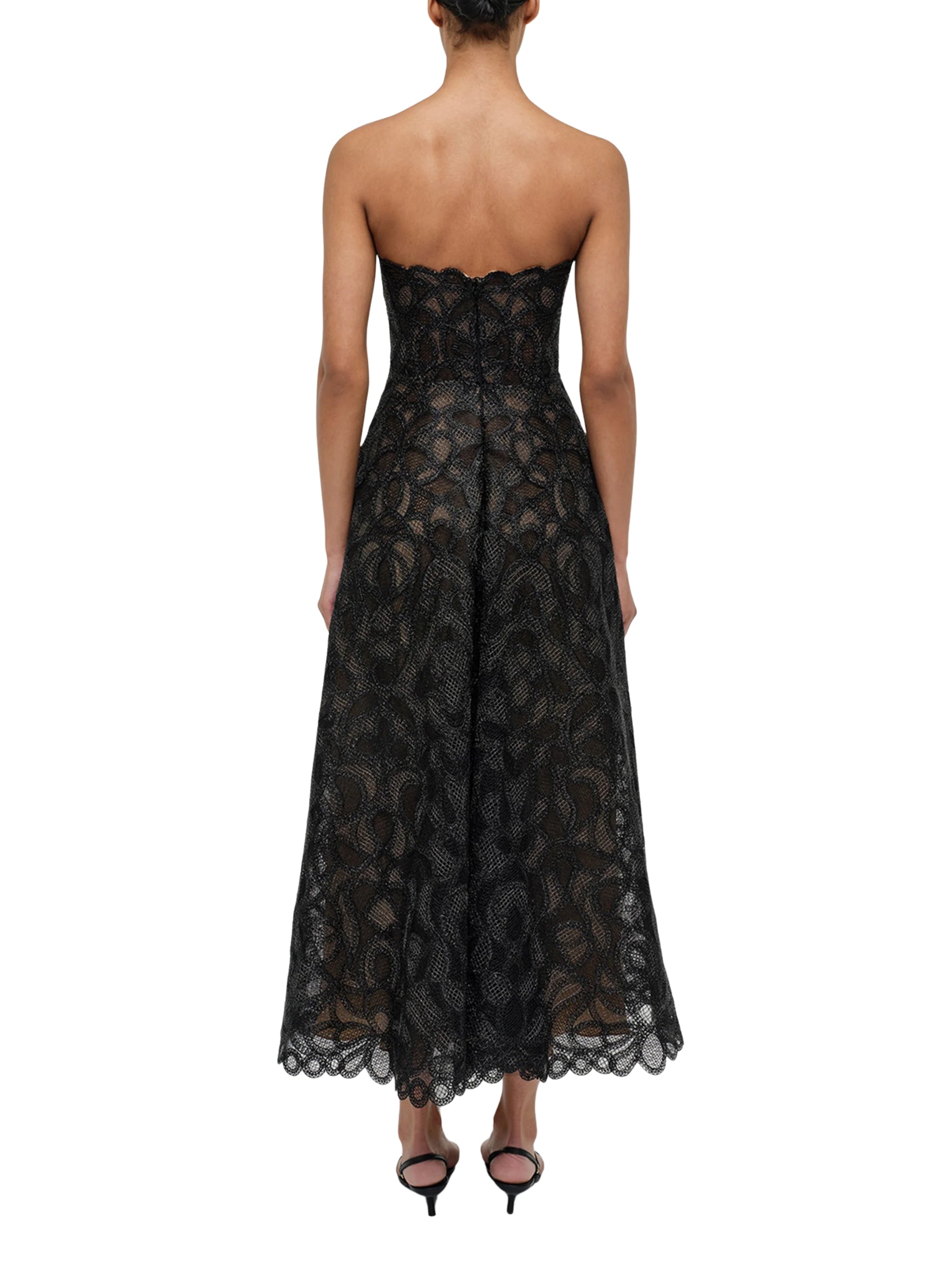 Elvina Bustier Midi Dress