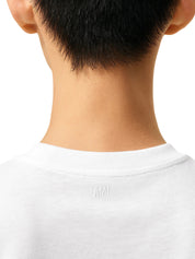 White Cotton Ami De Coeur T-shirt