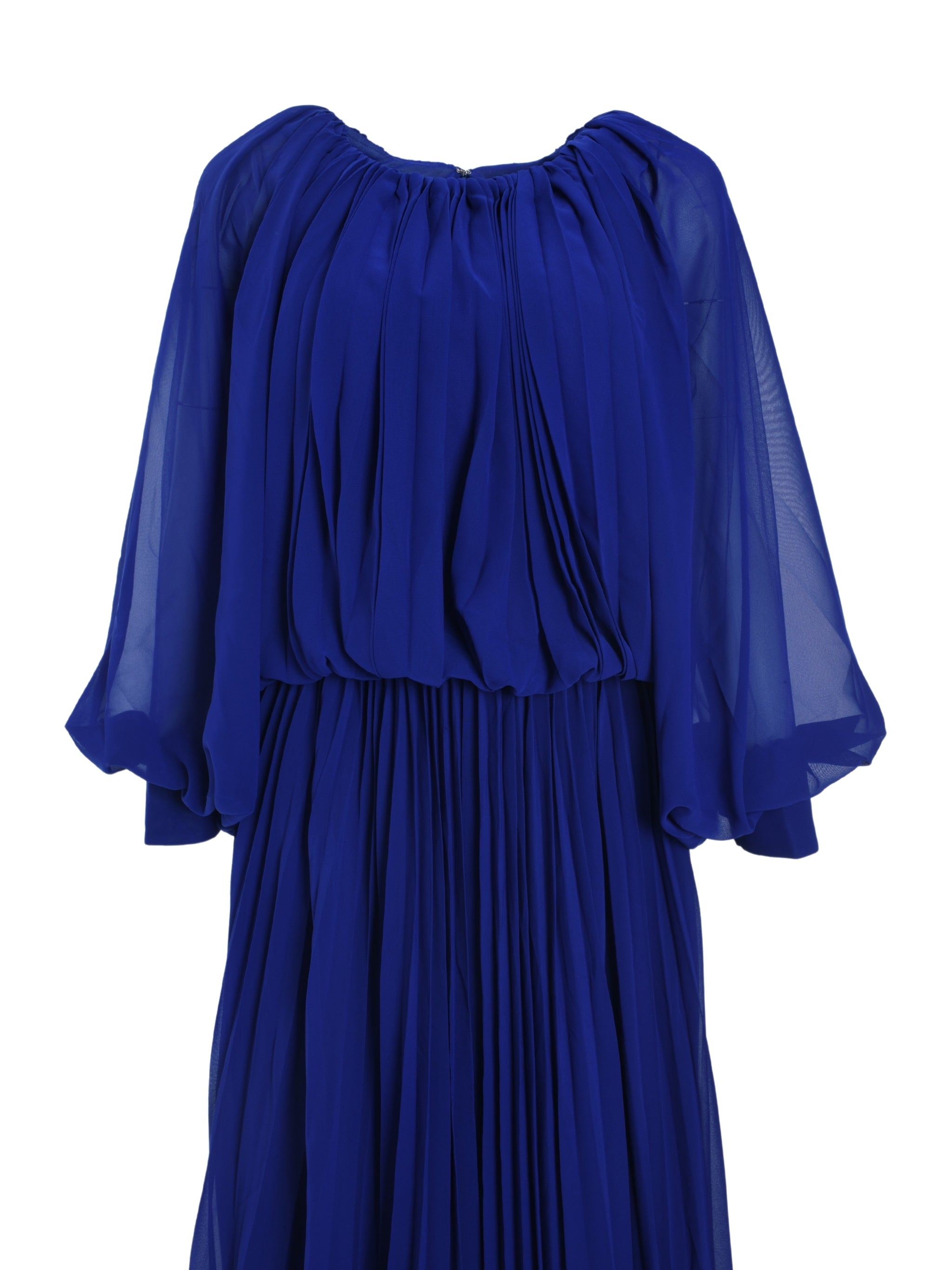 PLEATED LONG DRESS