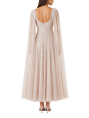 Moonlight sequin ankle gown