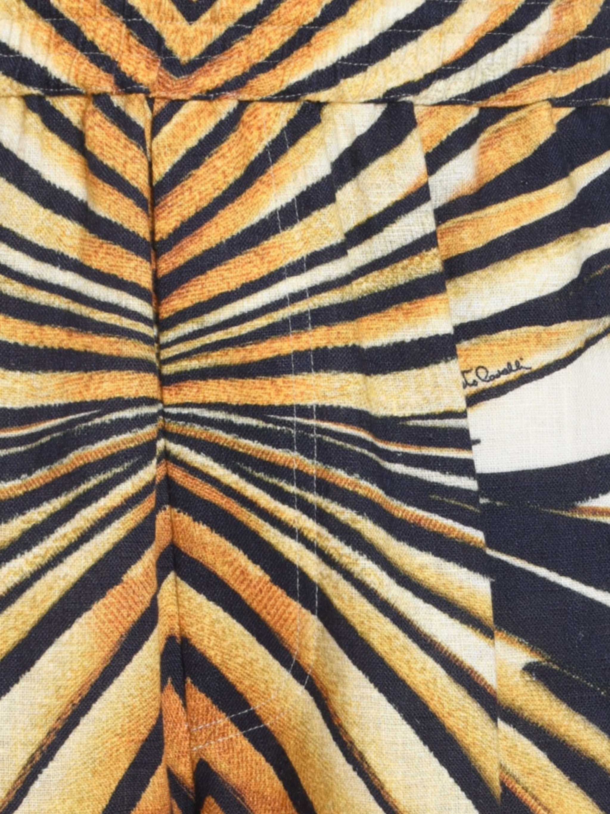 RAY OF GOLD PRINT LOUNGE SHORT