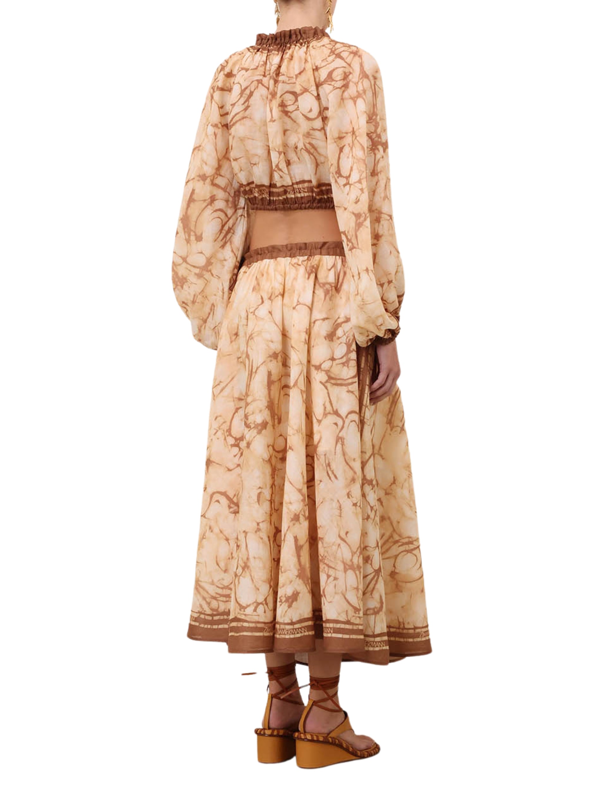 Indra midi skirt