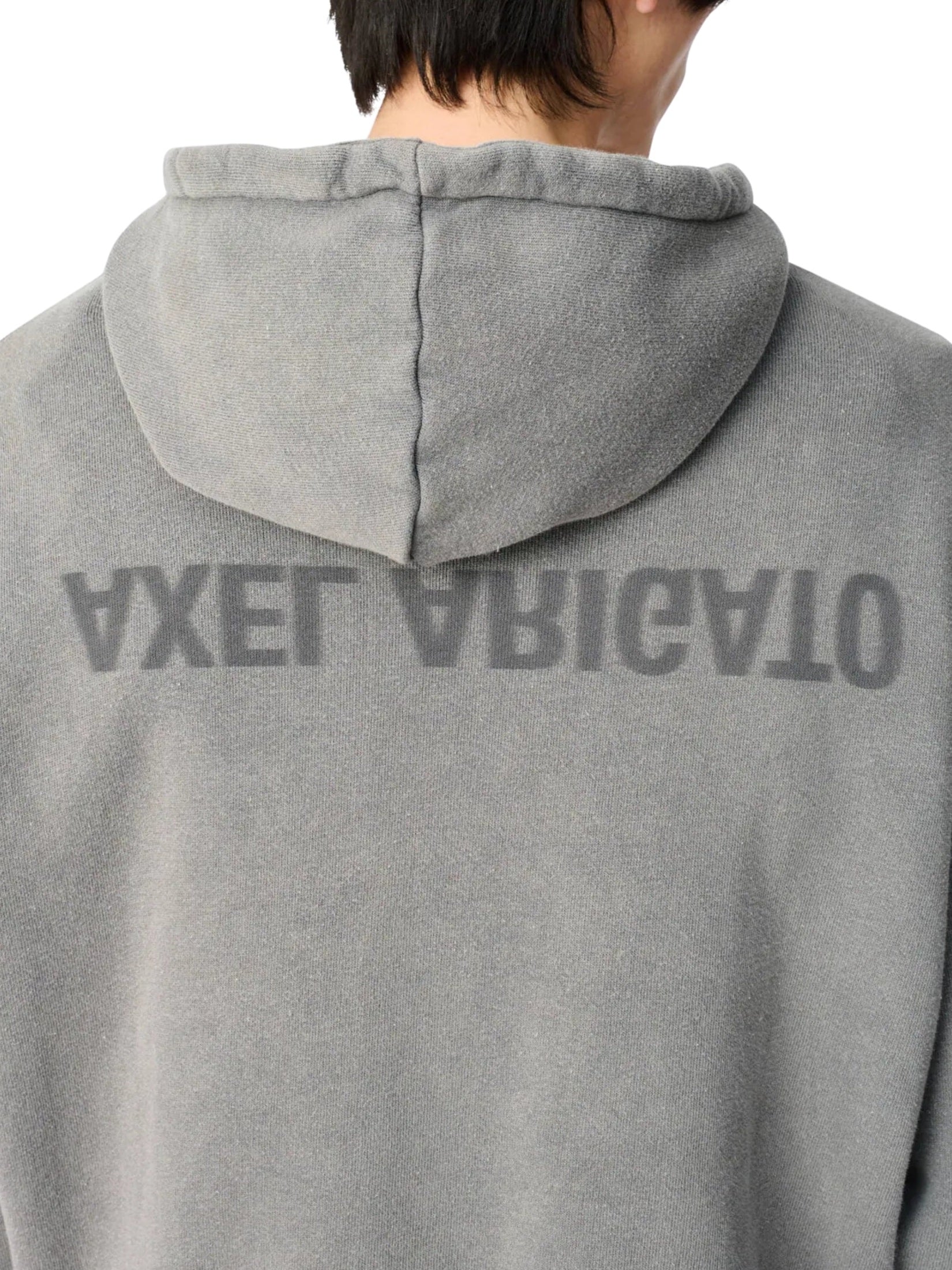 Distort washed hoodie