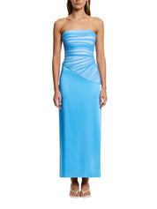 Aryn strapless maxi dress
