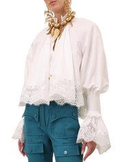 Alchemy shirred blouse