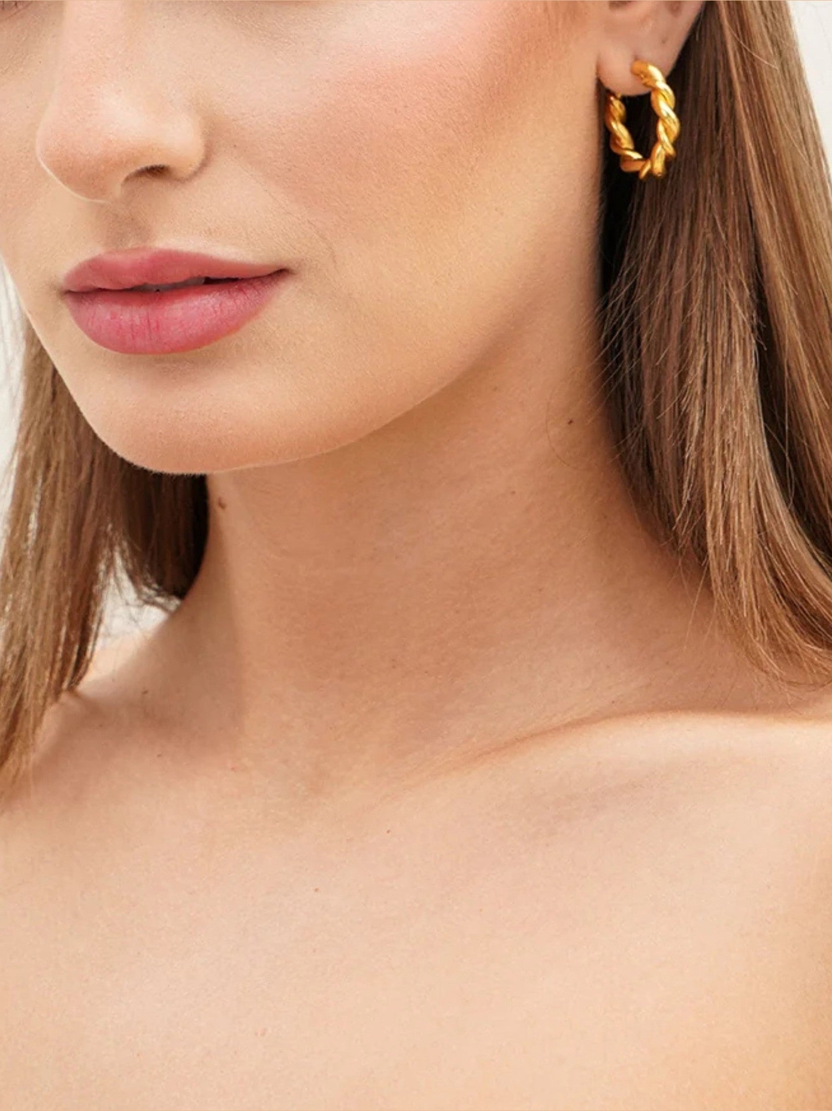 The fusilli earrings