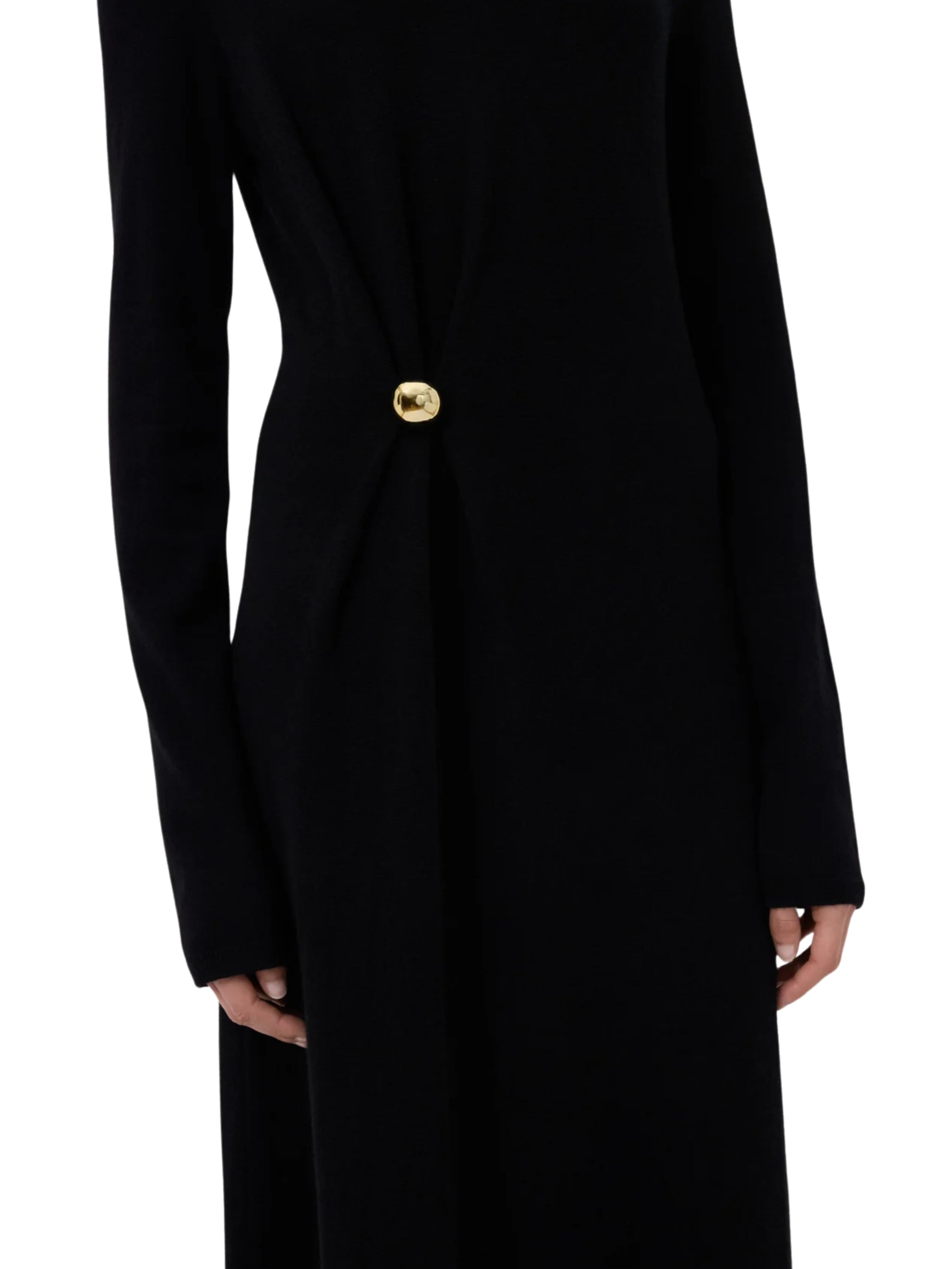 LUCERO DRAPPED DRESS