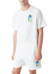 White & Lime Arches Short Sleeve T‑Shirt