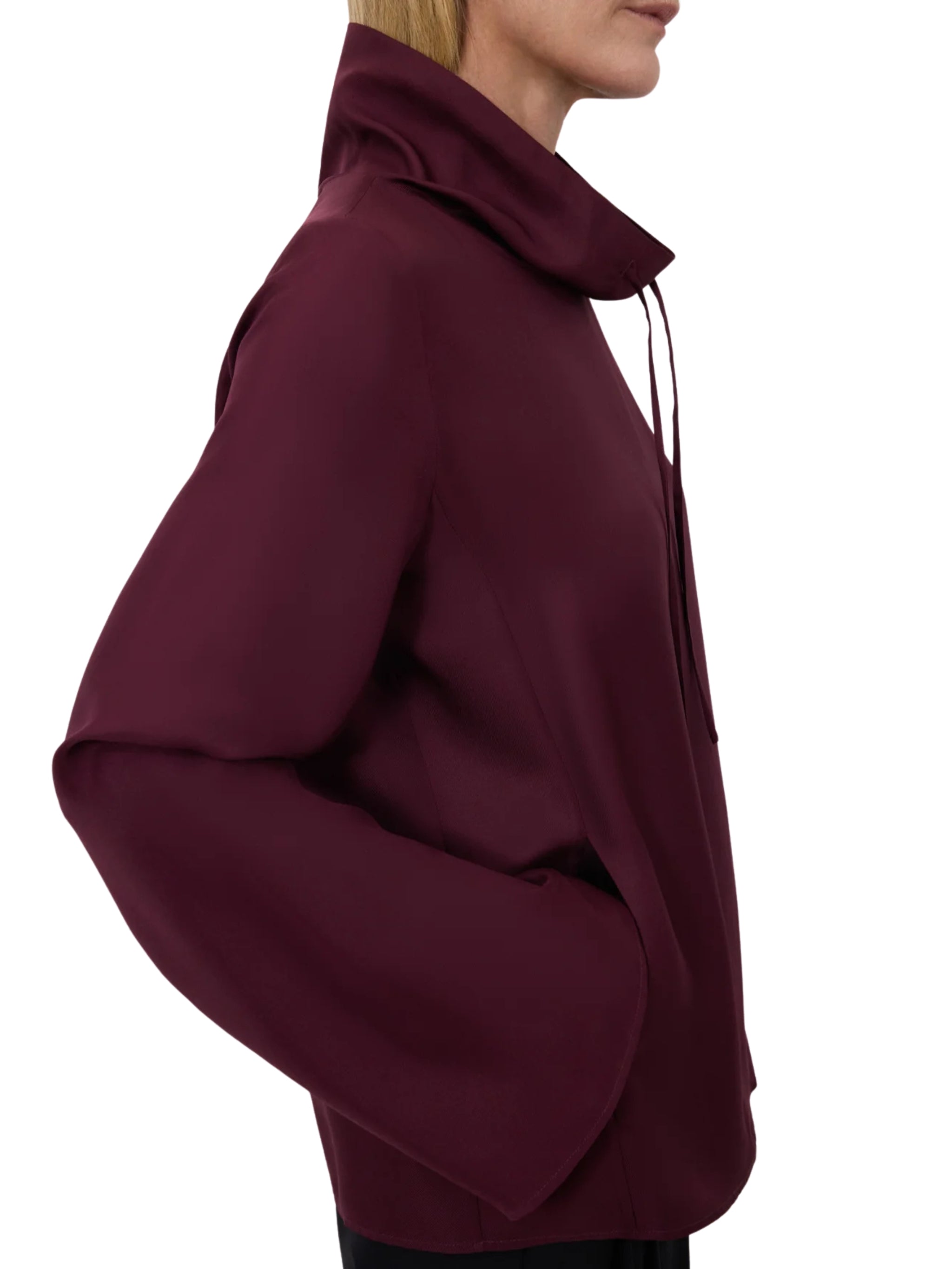 CYNA COLLAR STAND BLOUSE