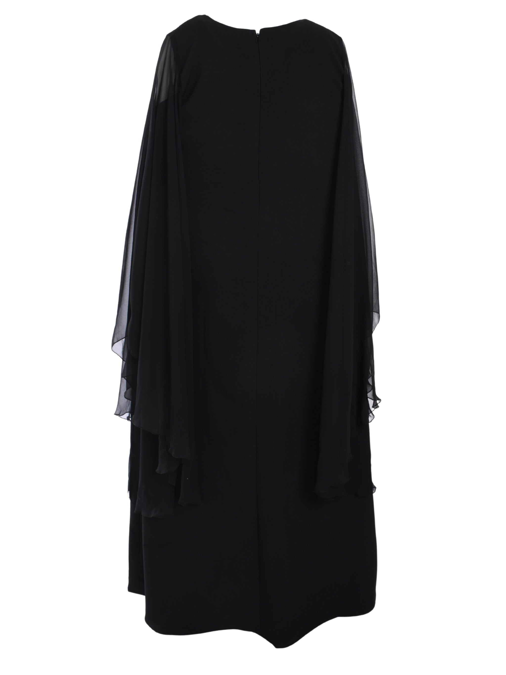 BLACK COLOR KAFTAN WITH ROSES