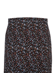 Jupe long printed maxi skirt