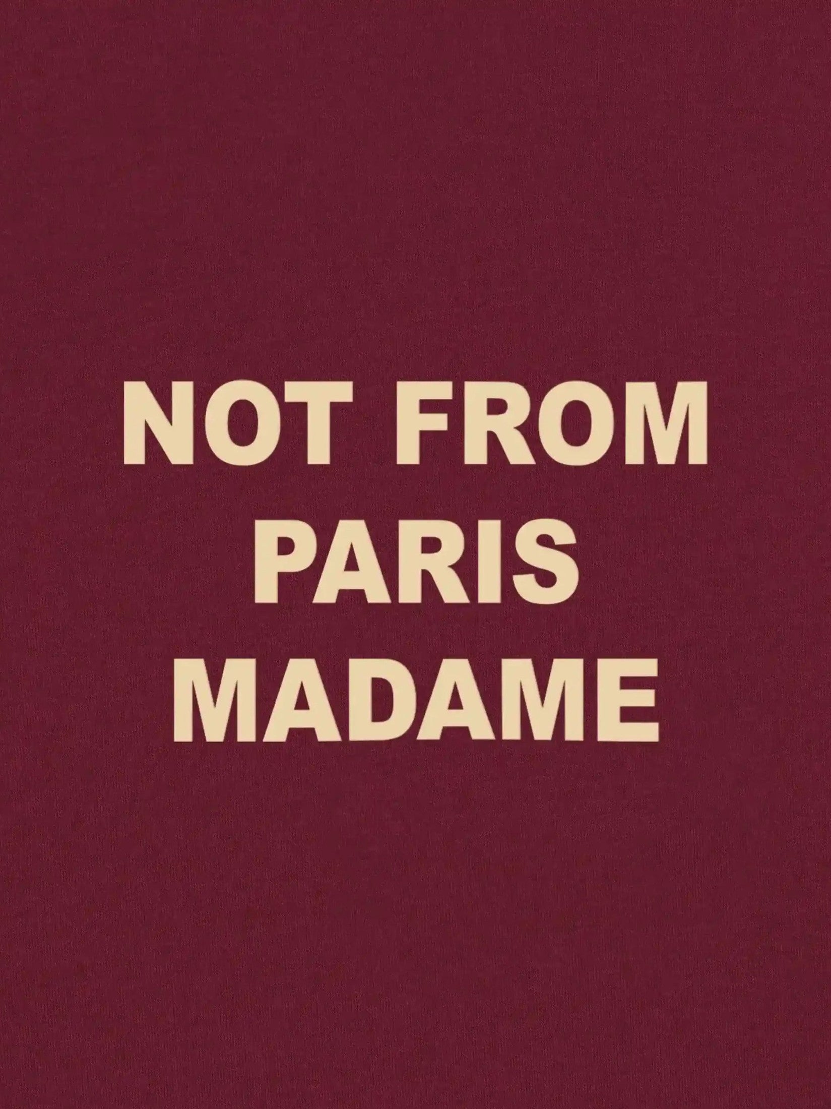 Le t-shirt slogan