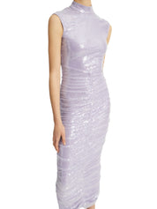 SEQUIN MIDI DRESS