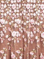 SYLVIA ROSE LONG SLEEVE ANKLE GOWN