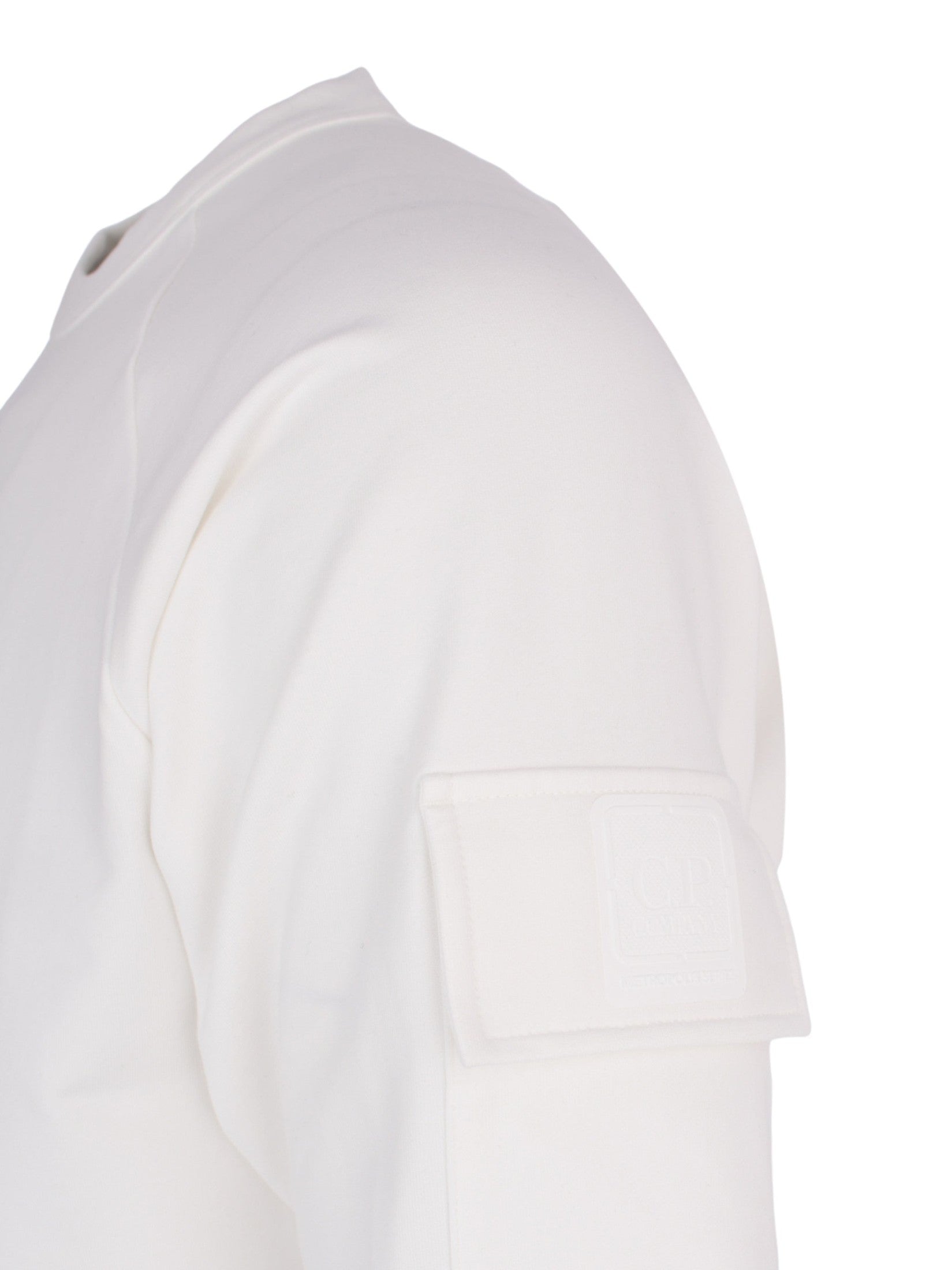 Metropolis series stretch fleece short sleeve sweatshirt