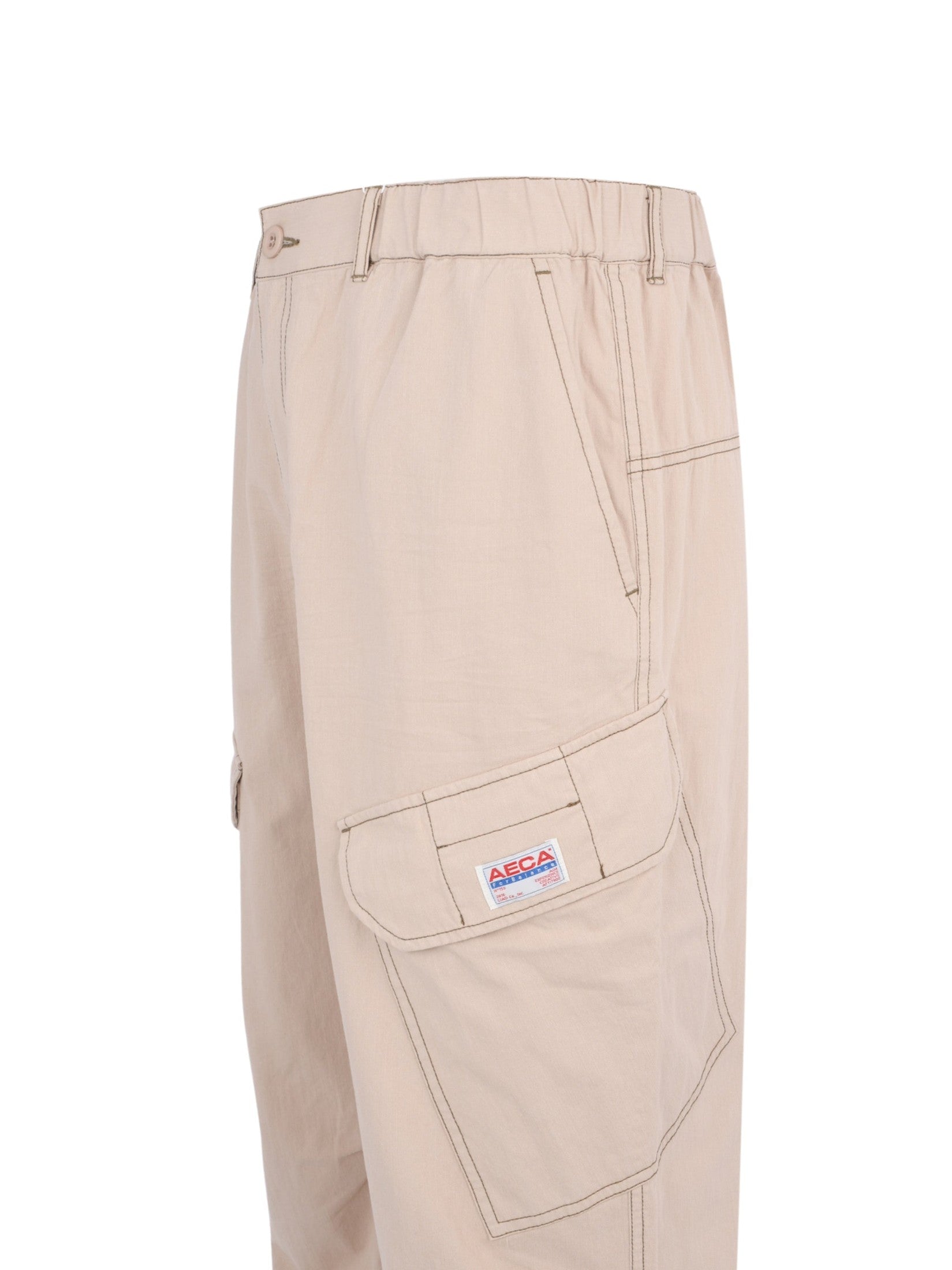 Washed multi cargo pants